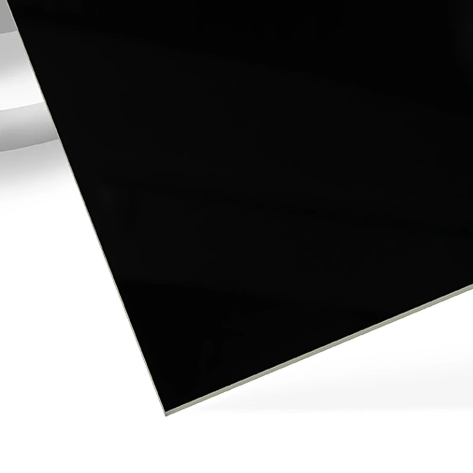 Feuille d'acrylique noire de 3 mm x 30 cm x 48 cm pour la découpe laser à diode (1 pièce)