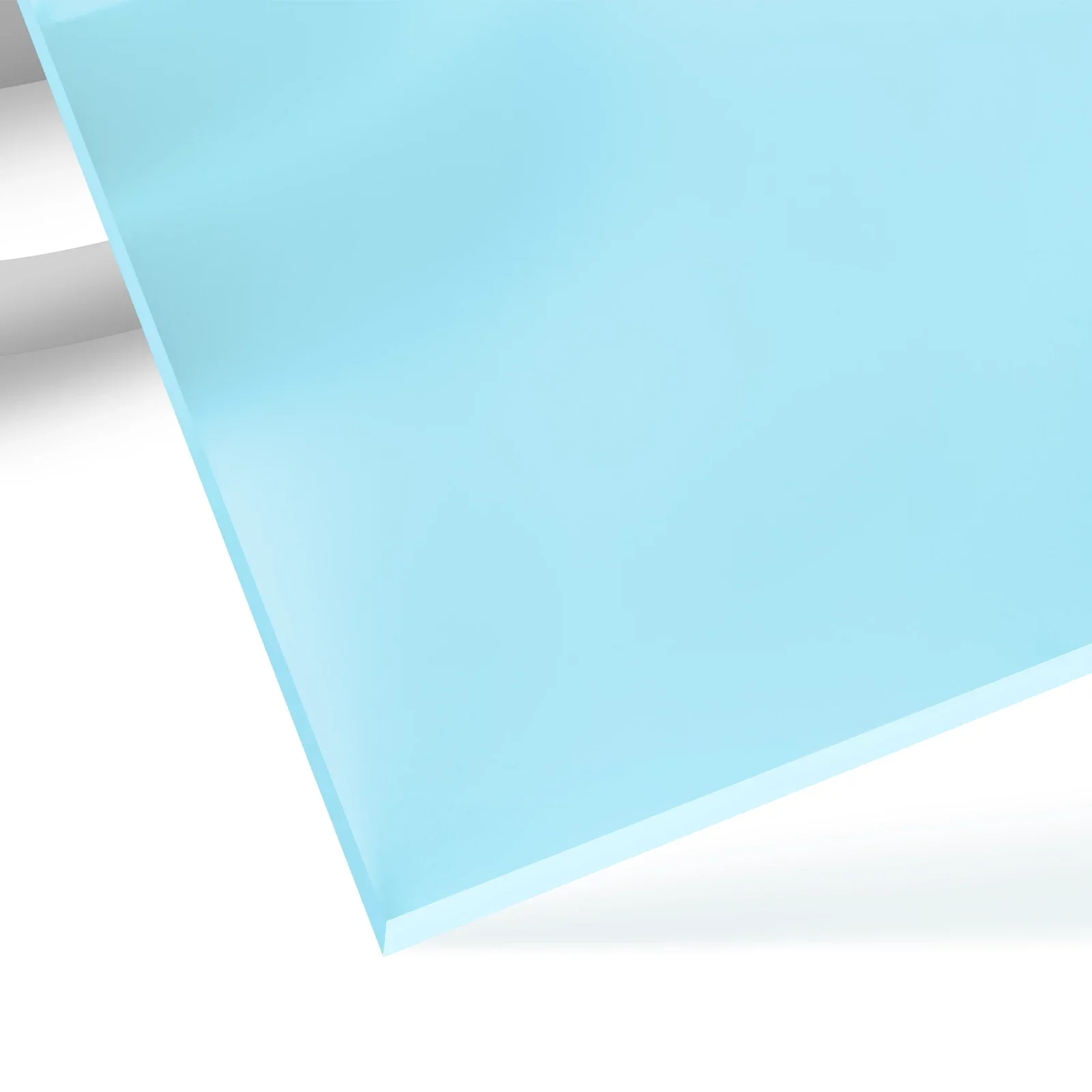 Feuille acrylique bleu turquoise phosphorescent 3 mm (3 pièces)