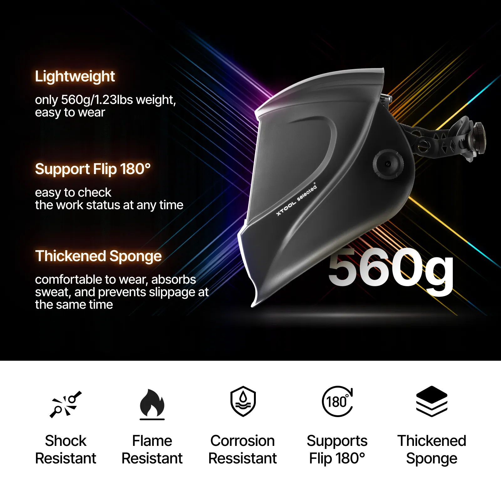 Casque de Soudage Laser Auto-assombrissant 1080nm - Image 7