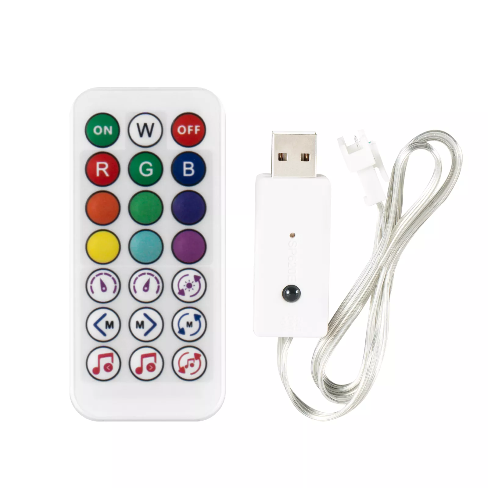 Contrôleur LED RGB et Télécommande Infrarouge