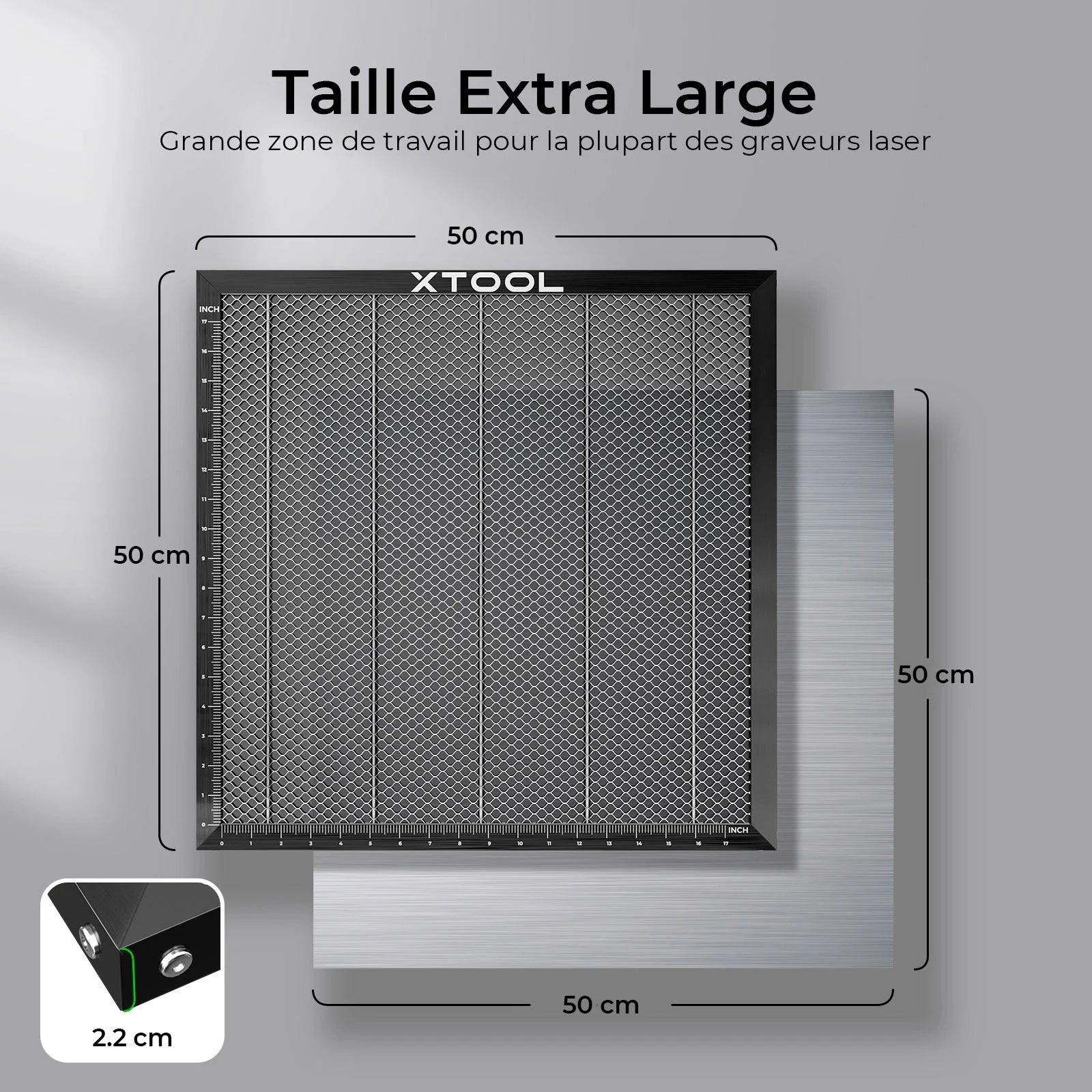 xTool Panneaux en Nid d'Abeille pour D1 et D1 Pro - Image 4