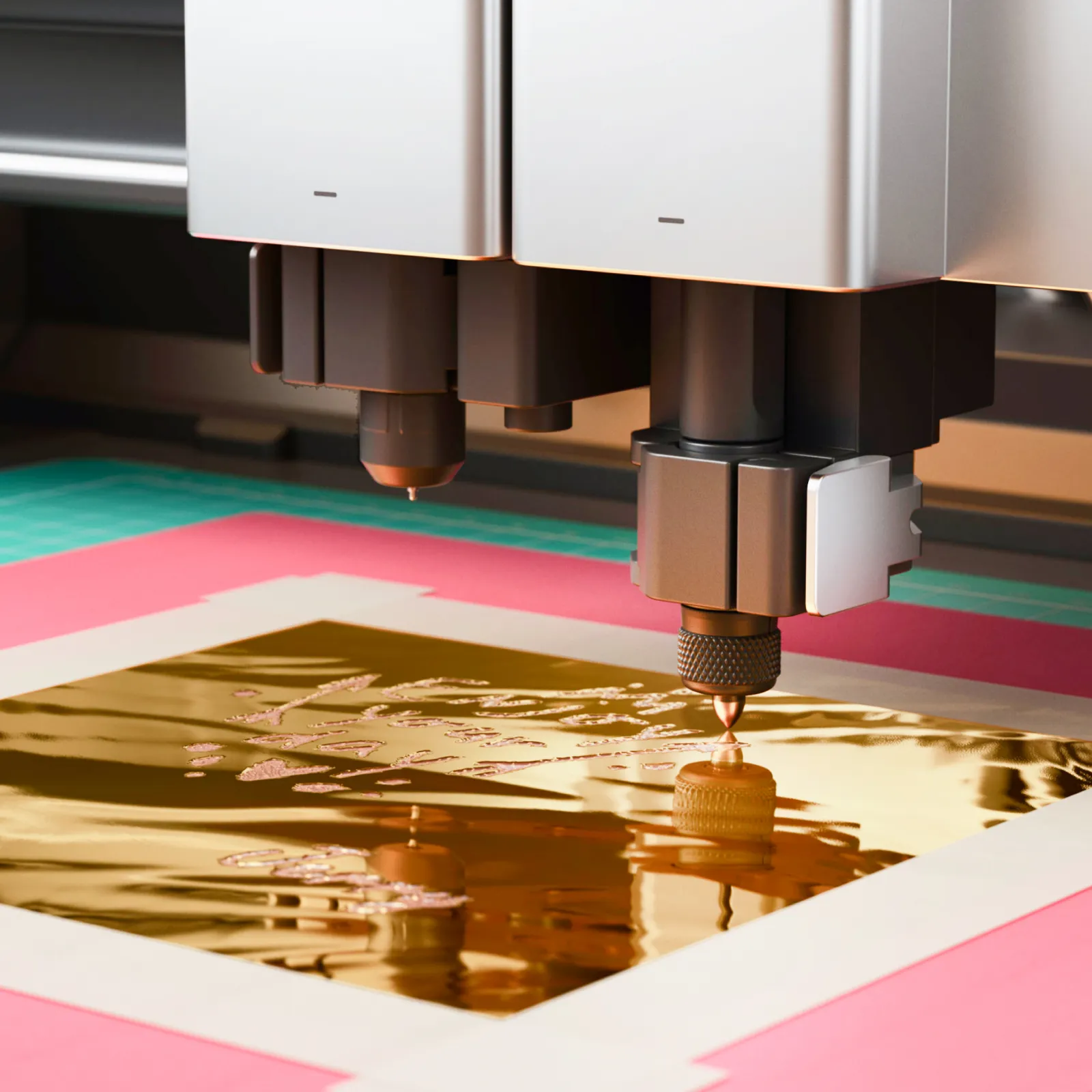 Papier de transfert métallisé pour stylo de dorure à chaud xTool M1 Ultra (20 pièces) - Image 3