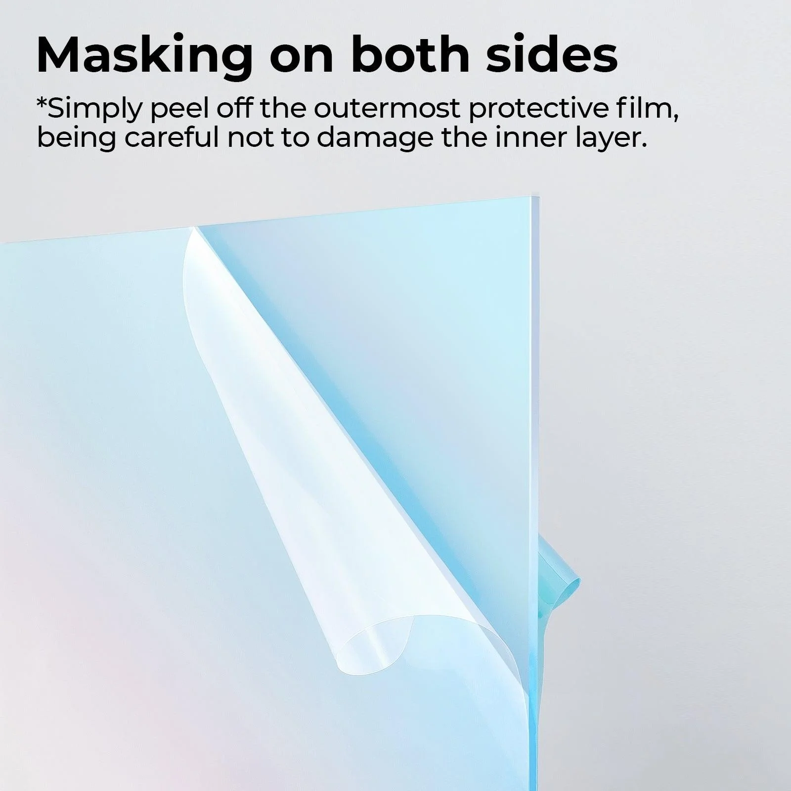 Plaque d'acrylique plexiglas iridescent transparent d'une épaisseur de 3 mm (3 pcs) - Image 15
