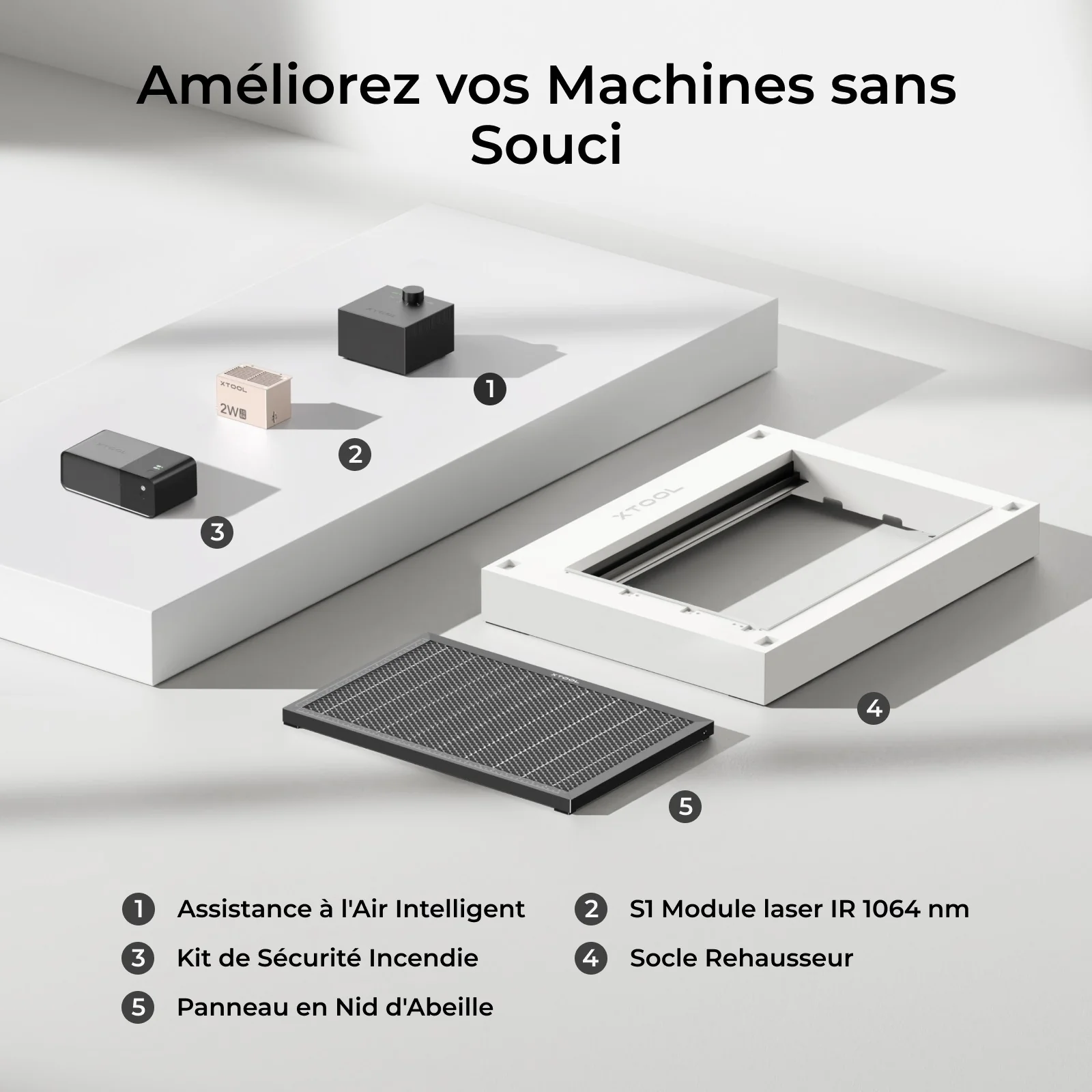 xTool S1 Découpeur Laser à Diode Fermé - Image 10
