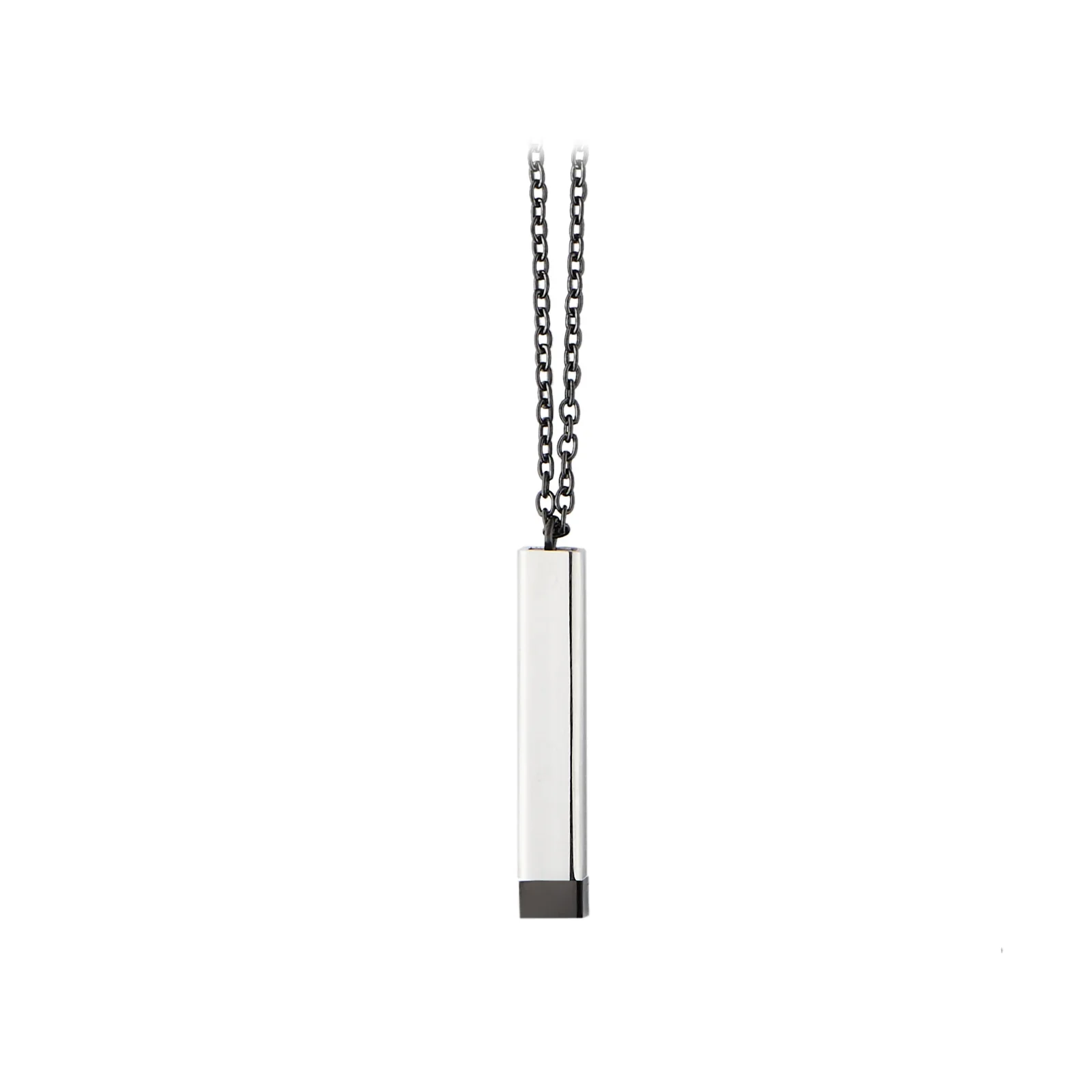 Collier message caché en acier inoxydable (3 pcs)