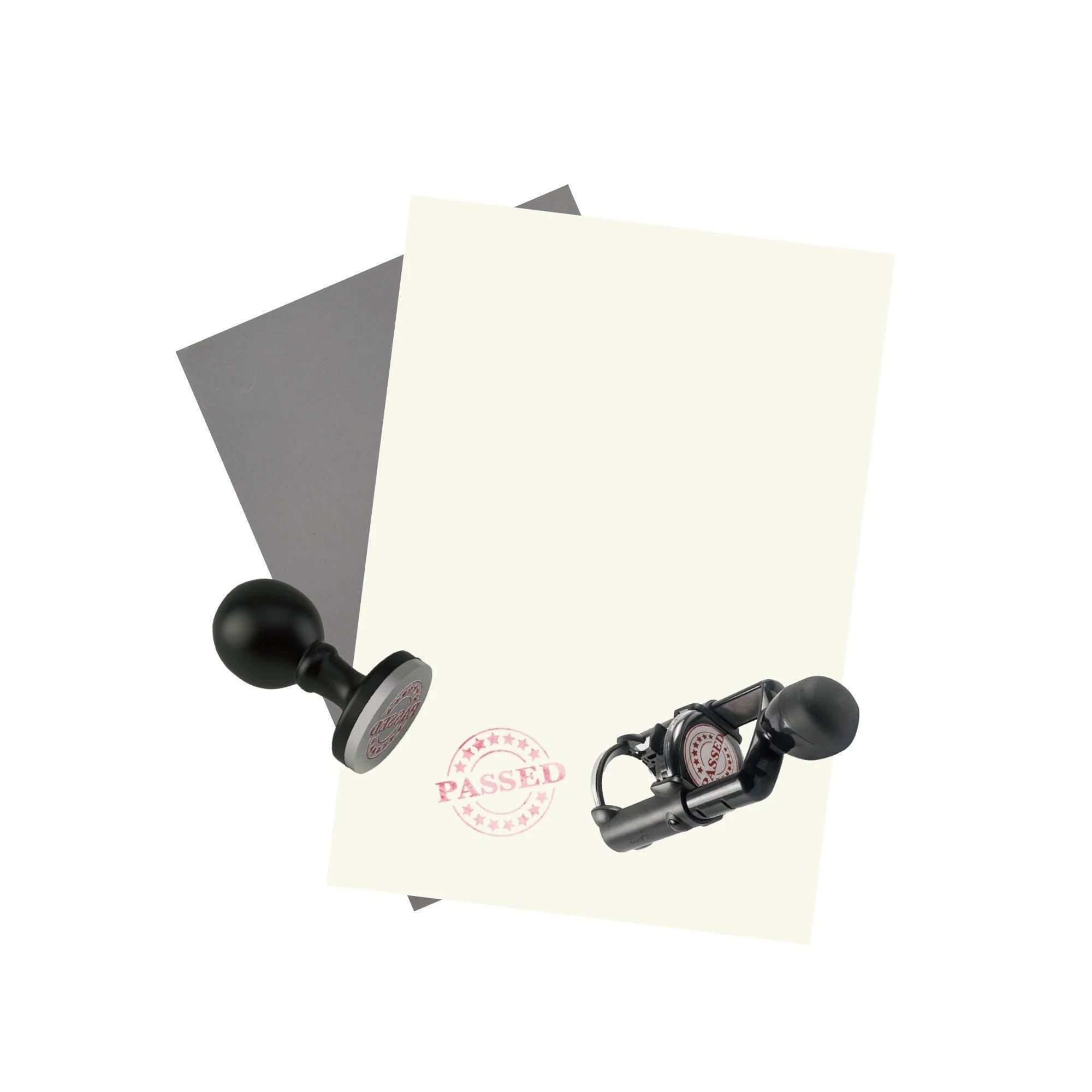 Tampon en caoutchouc pour gravure laser (2pcs) - Image 3