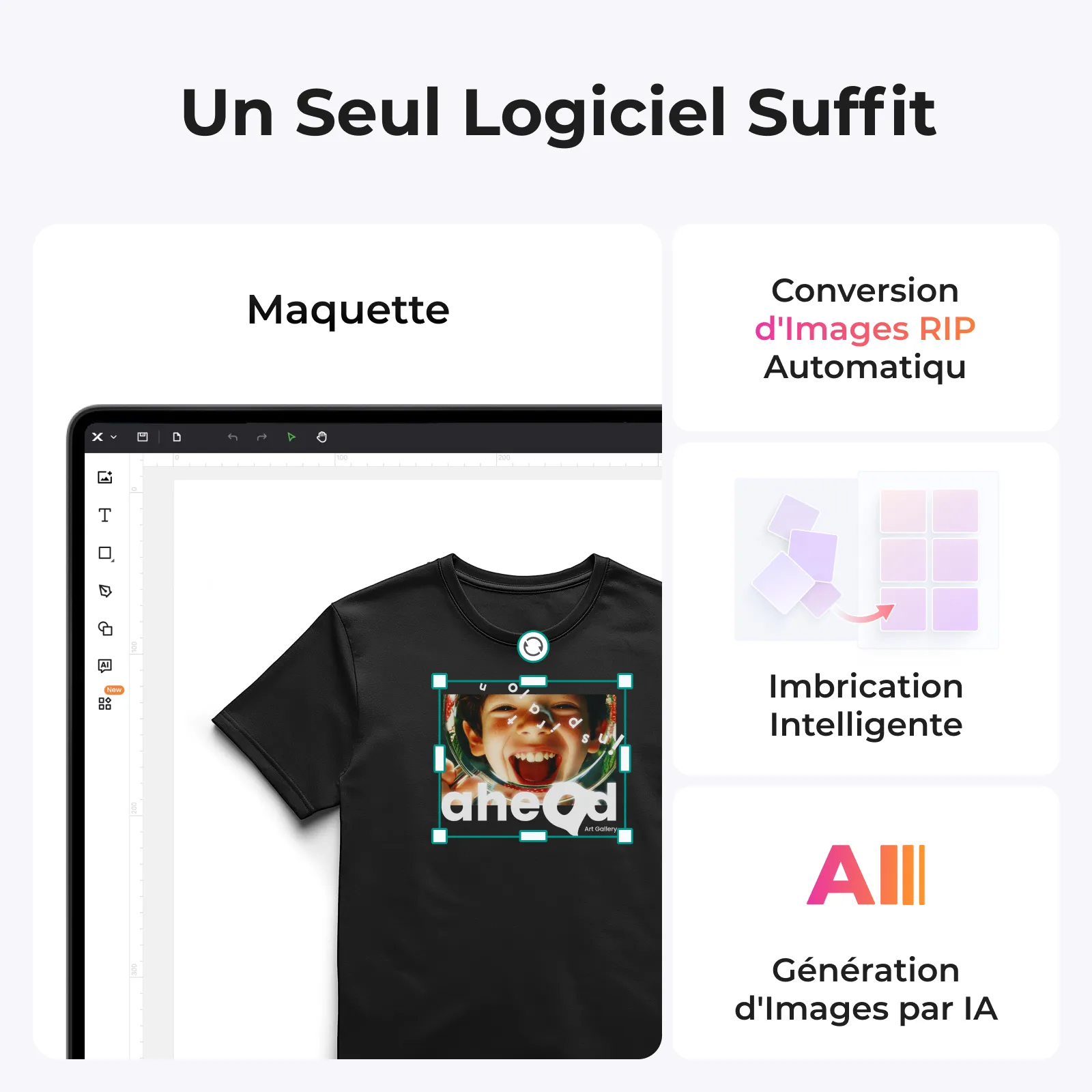 xTool Apparel Printer - Imprimante Textile DTF en un clic, personnalisation pro sans effort - Image 9