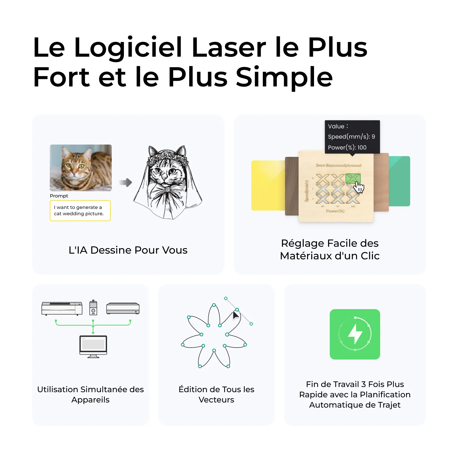 xTool F1 Ultra - Graveur Laser Double Fibre et Diode 20W - Image 13
