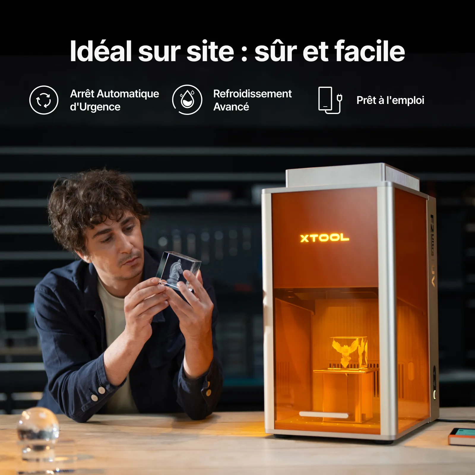 xTool F2 Ultra UV – Graveur Laser Premium à Précision Extrême - Image 13