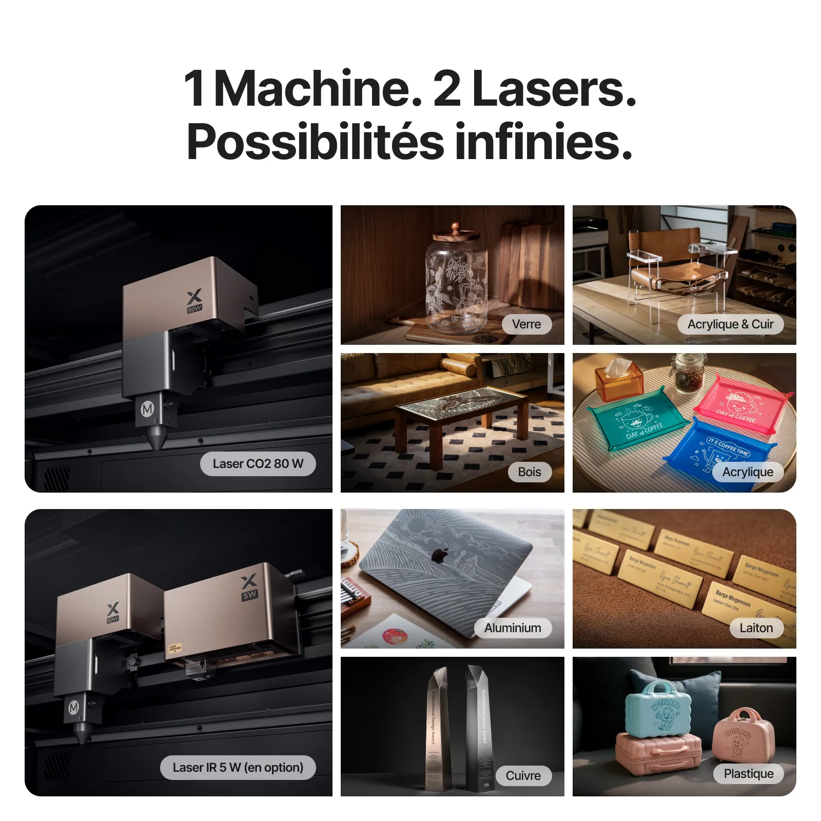 xTool P3 – Découpeur laser CO2 80 W avec Automatisation Intelligente - Image 11