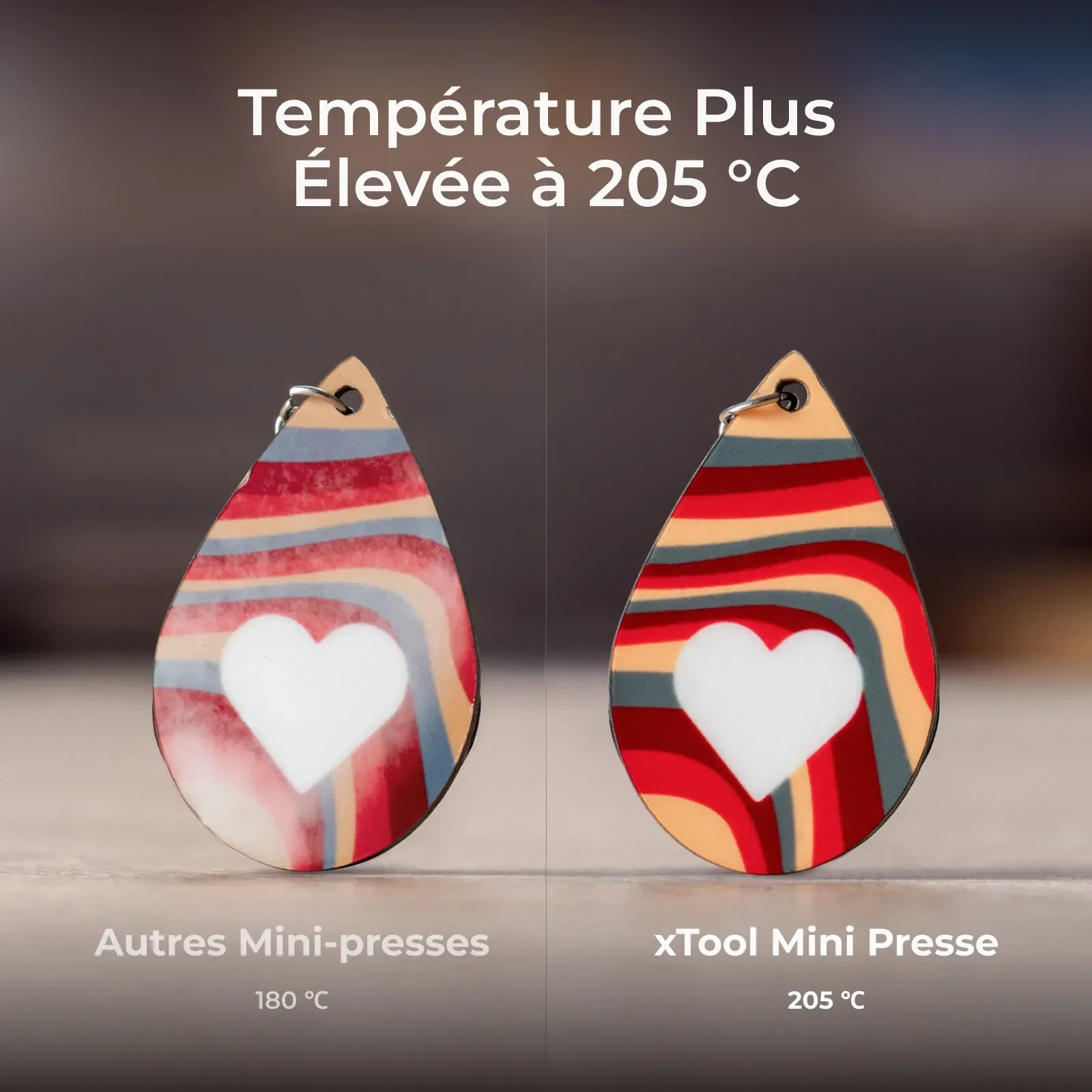 xTool Mini Presse à Chaud Intelligente pour T-shirts, HTV, Sublimation et Transferts DTF - Image 5
